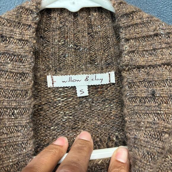 Willow & Clay Soft Knit Sweater Bell Sleeves Cottage Whimsy Fairy Goblincore - Picture 3 of 12